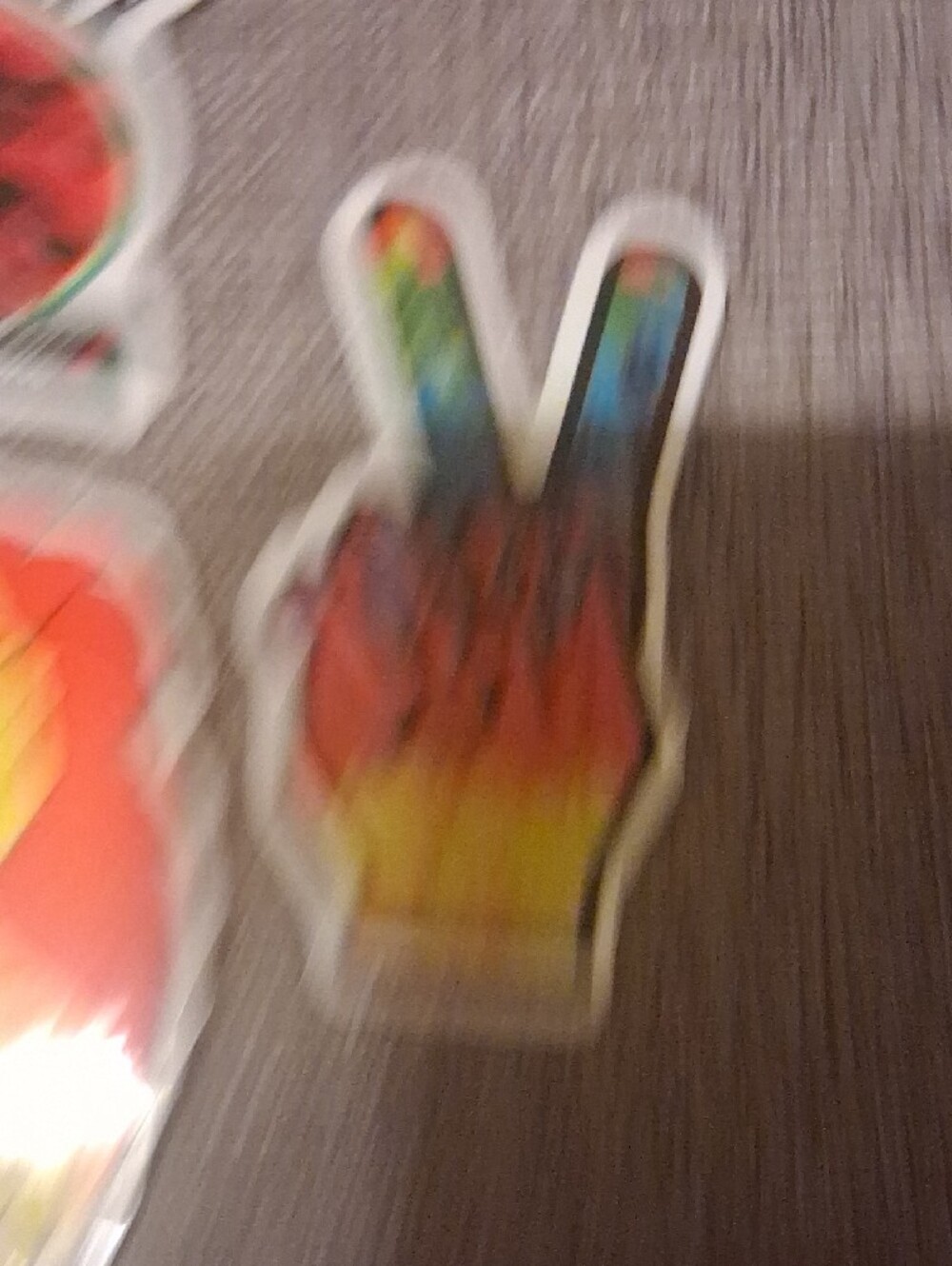 One Love Rasta Lion Sticker Set - Multicolor - Picture 5 of 5